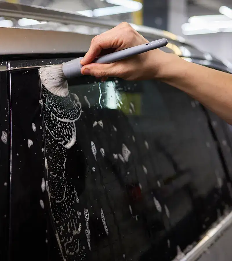 Vitrificação de vidros em Brasília DF aplicada em para-brisa pela 4Fast Detail