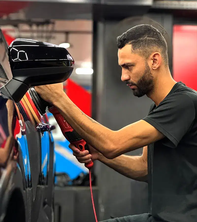 Instalação de PPF em Brasília com película de proteção de pintura na 4Fast Detail